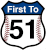 1st To 51 Logo