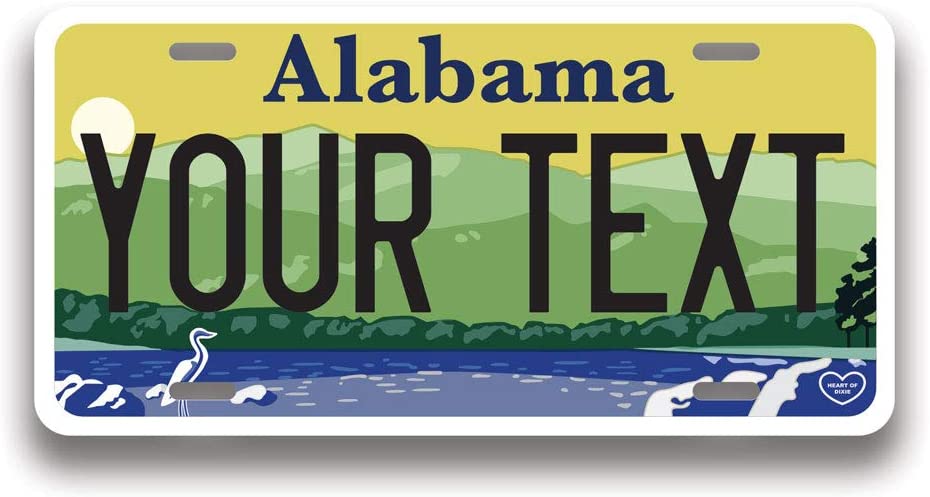 Alabama plate