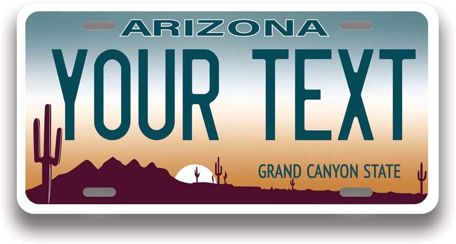 Arizona plate