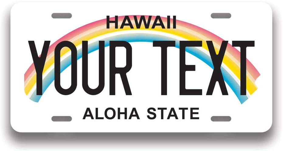 Hawaii plate