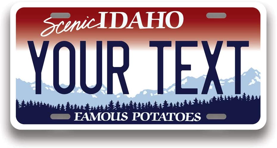 Idaho plate