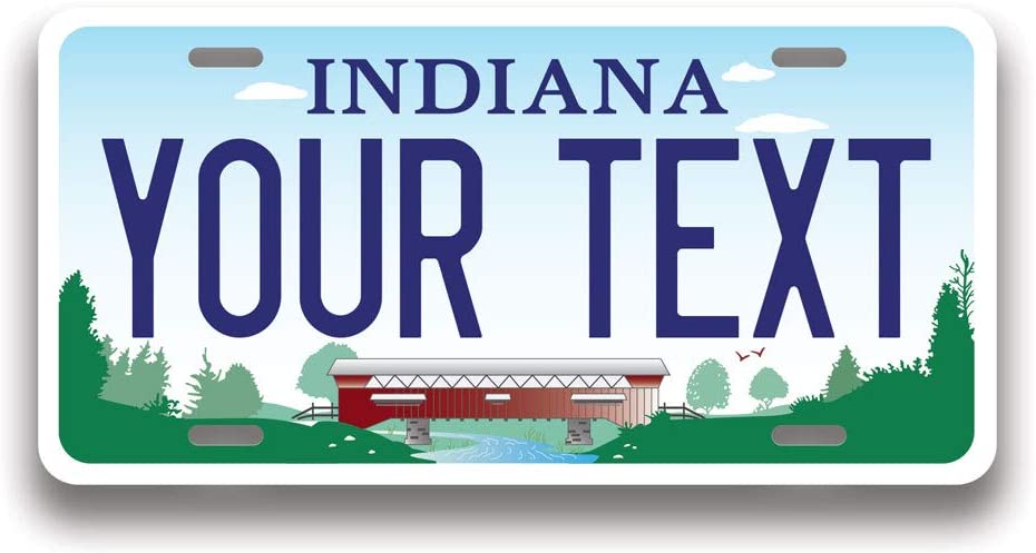 Indiana plate