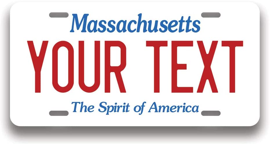 Massachusetts plate