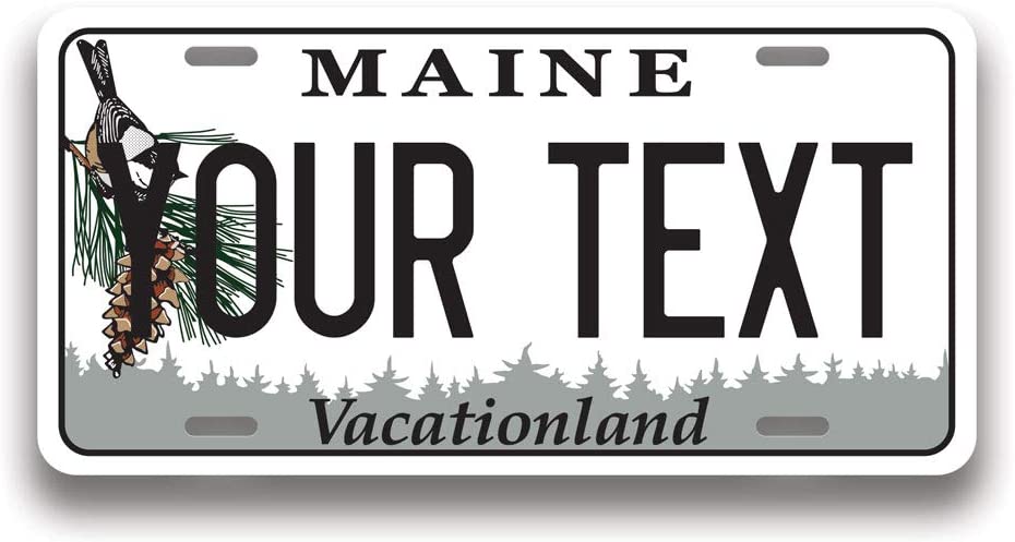 Maine plate