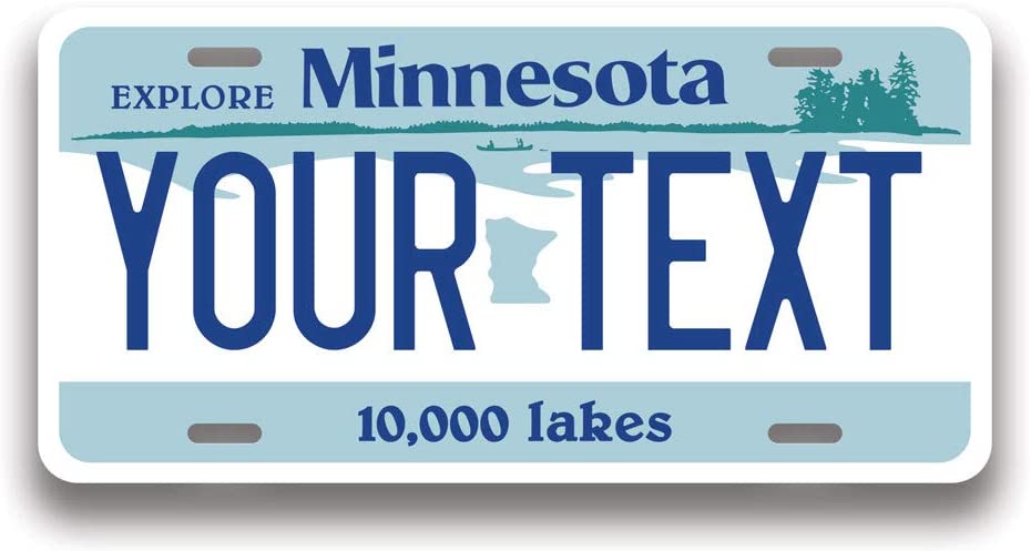 Minnesota plate