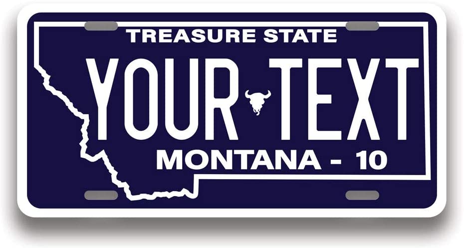 Montana plate