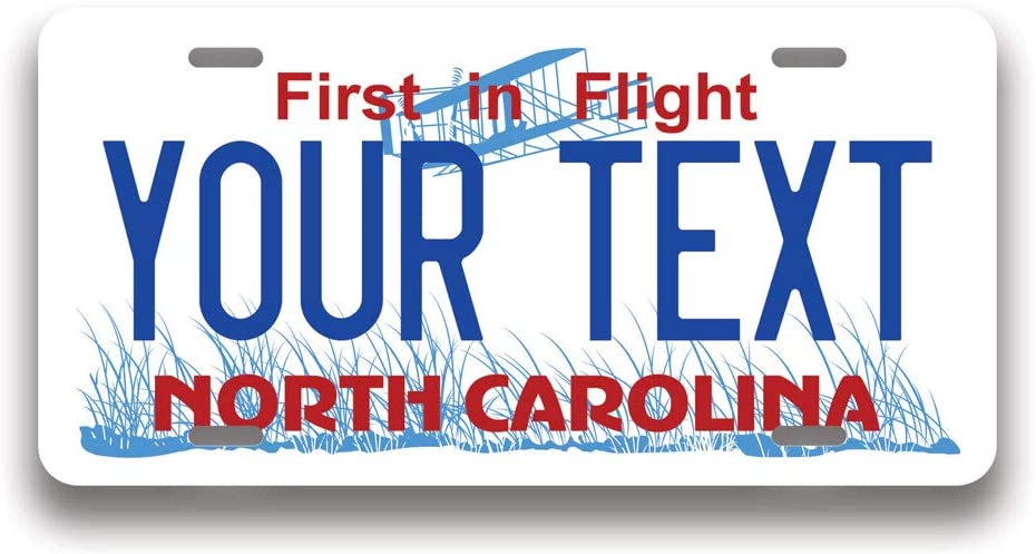 North Carolina plate