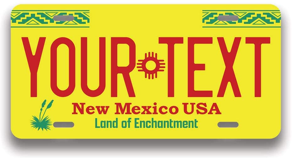 New Mexico plate