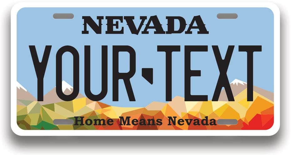 Nevada plate