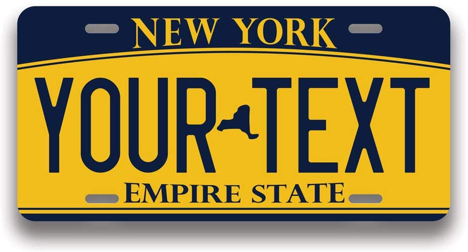 New York plate