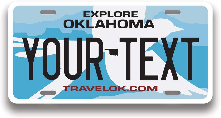 Oklahoma plate