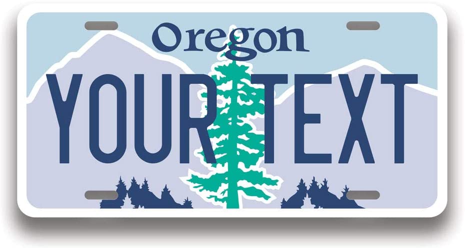 Oregon plate