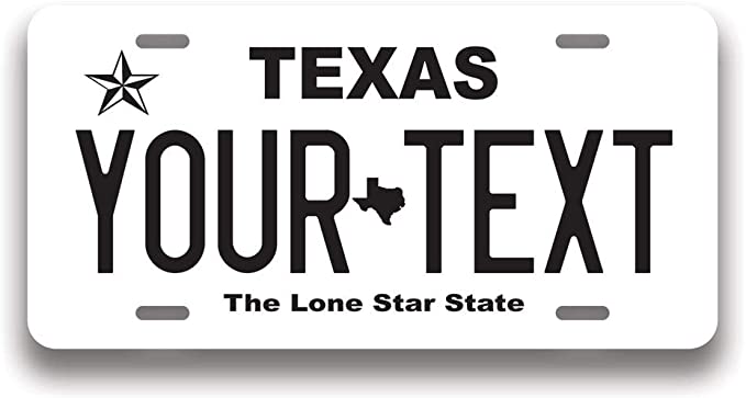 Texas plate