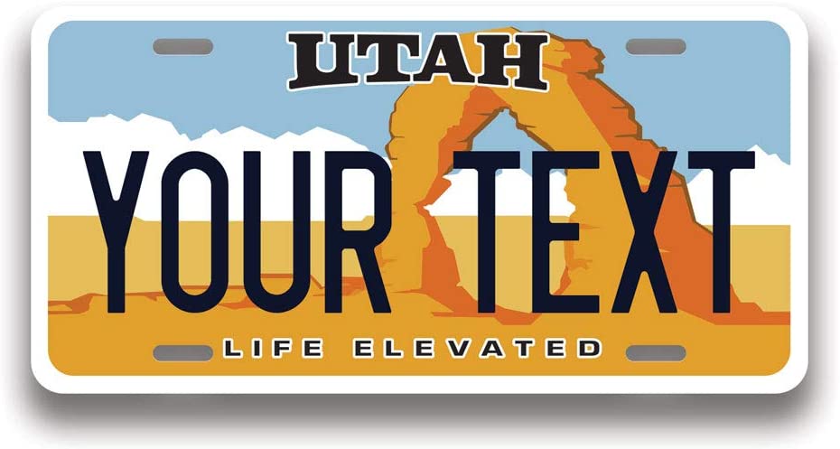 Utah plate